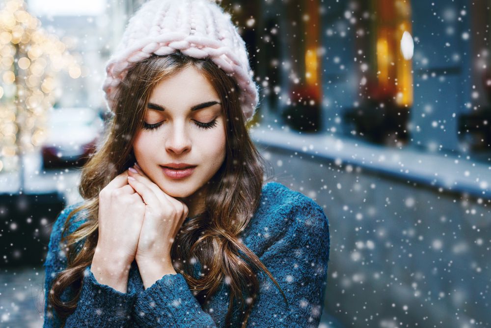 proteggere occhi dal freddo