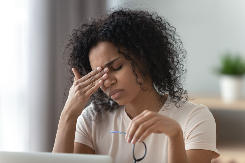 stress per gli occhi