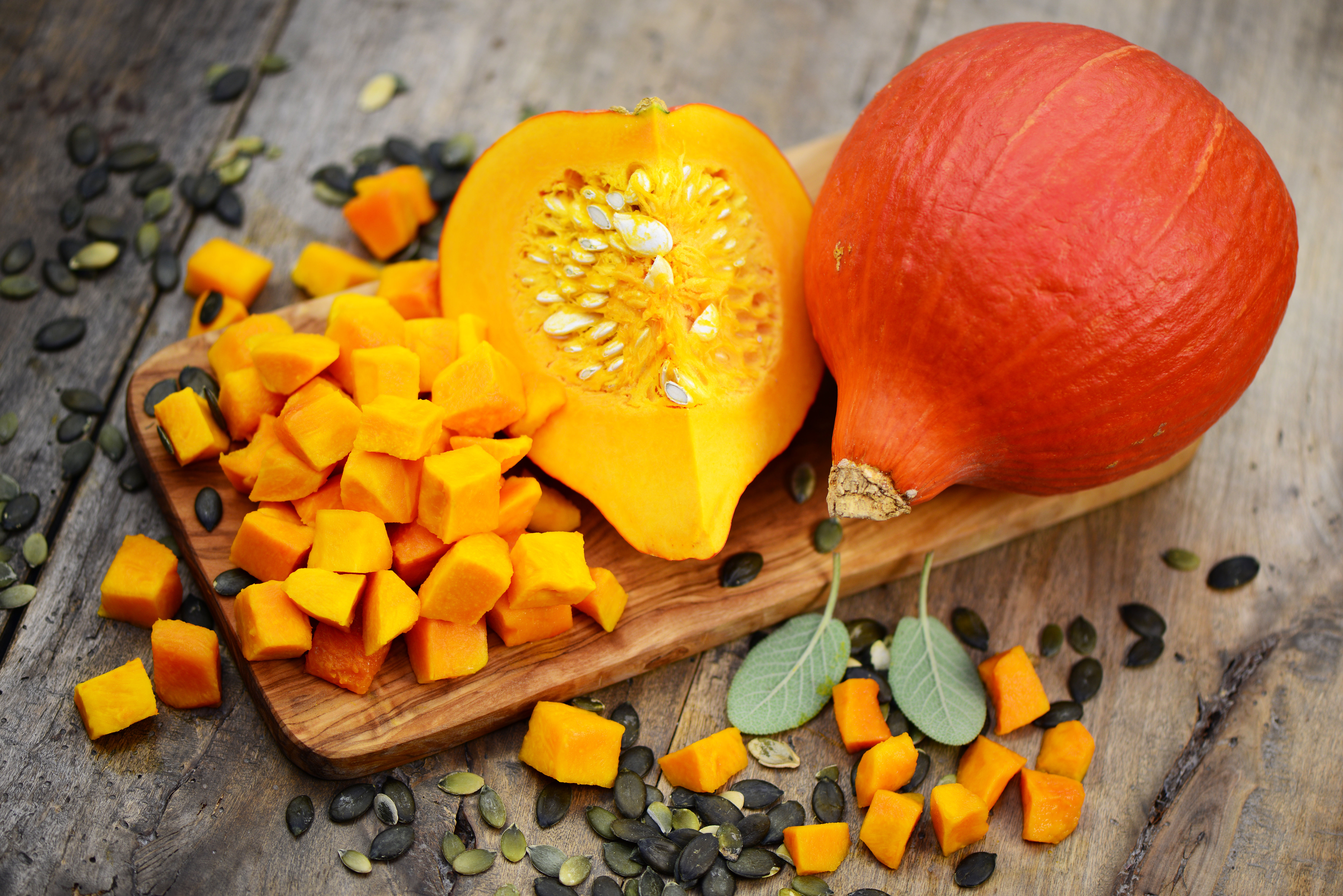 benefici zucca occhi